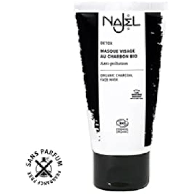 ORGANIC SKINCARE - FACE MASK WITH ORGANIC CHARCOAL 75 ML